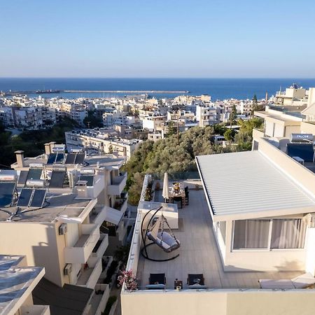 Helen Luxury Holiday House With Sea View Rethymnon Exterior foto