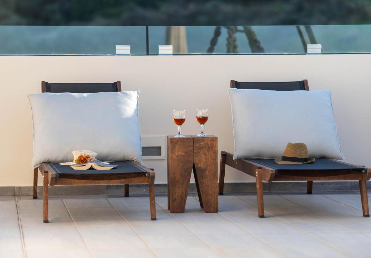 Helen Luxury Holiday House With Sea View Rethymnon Exterior foto