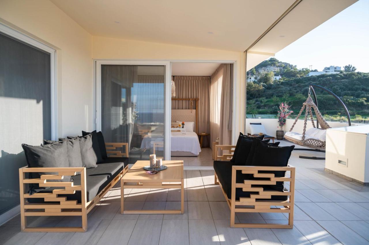 Helen Luxury Holiday House With Sea View Rethymnon Exterior foto
