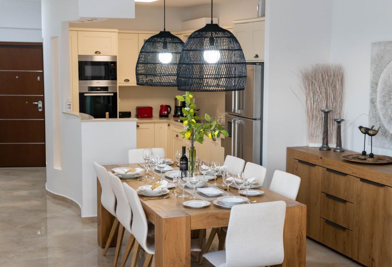 Helen Luxury Holiday House With Sea View Rethymnon Exterior foto